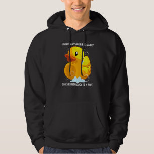 Cute Rubber Duck For Women Girls Mum Rubber Duckie Hoodie