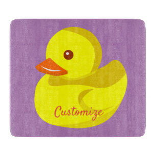 Cute Rubber Duck Thunder_Cove Cutting Board