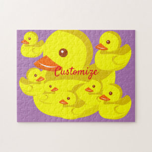 Cute Rubber Duck Thunder_Cove Jigsaw Puzzle
