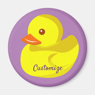 Cute Rubber Duck Thunder_Cove Magnet