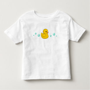 Cute Rubber Duck - Yellow Ducky - Kawaii Duckie Toddler T-Shirt