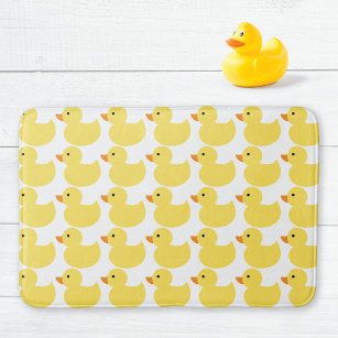 Cute Rubber Ducks Pattern Bath Mat