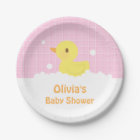 Cute Rubber Ducky Baby Shower Party Supplies