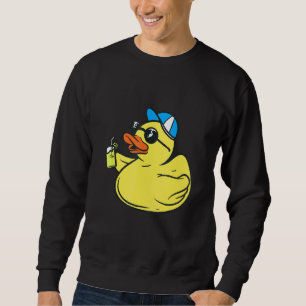 Cute Rubber Ducky Sunglasses - Summer Party Duck T Sweatshirt