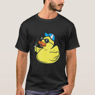 Cute Rubber Ducky Sunglasses - Summer Party Duck T T-Shirt