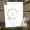 Cute Rustic Meadow Floral Wreath Engagement