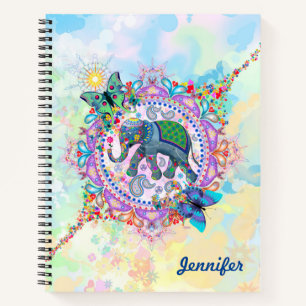 Cute Sacred Elephant Notebook