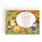 Cute Safari Jungle Birthday Party Invitations