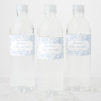 Cute Safari Toile de Jouy Boy Baby Shower Favour