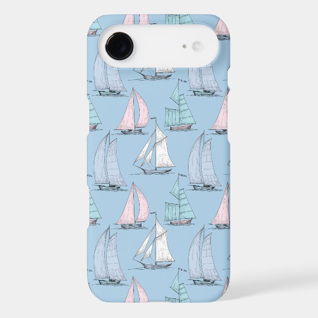 Cute Sailboat Pattern 1 Case-Mate Samsung Galaxy Case (Back)