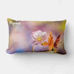 Cute Sakura Flower Lumbar Cushion