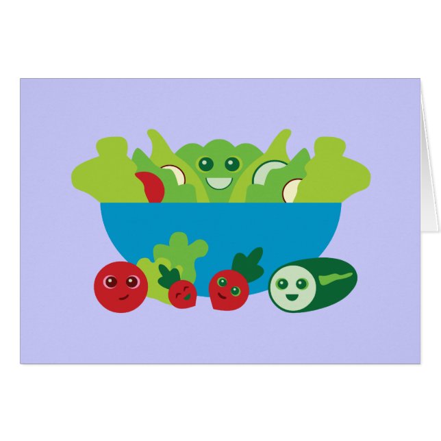 Cute Salad (Front Horizontal)