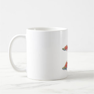 Cute salmon Delight � Cute Animal Art Coffee Mug