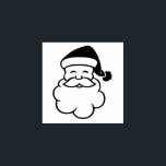 Cute Santa Christmas Holidays Kids DIY Art Craft Rubber Stamp<br><div class="desc">A custom,  personalised,  fun,  maple wood kids art & craft cute Santa face rubber stamp. Great for art and craft DIY projects for christmas parties,  birthday,  wedding,  and more. Ink pad is not included. You may choose from 5 colour options of dye based ink pads.</div>