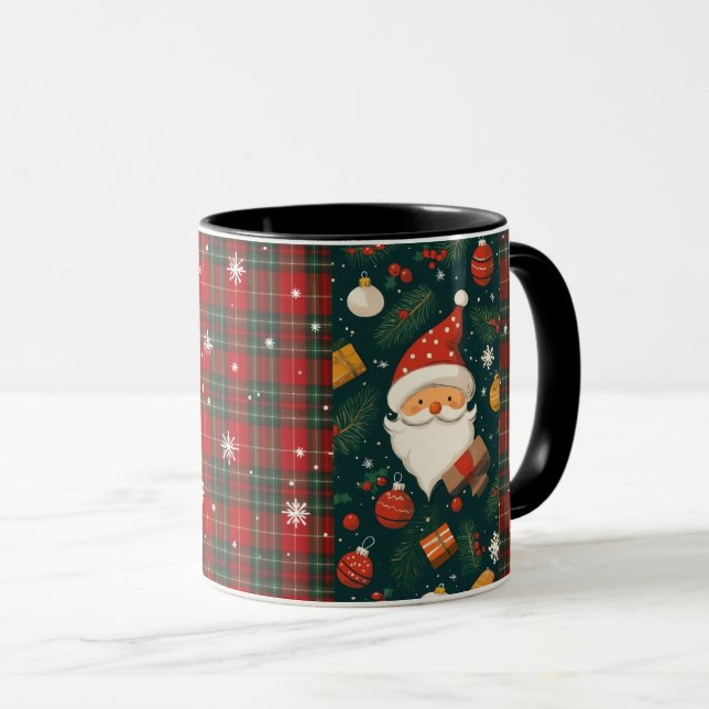 Cute Santa Christmas Mug (Front Right)
