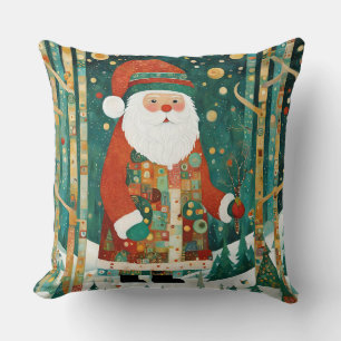 Cute Santa Christmas Pillow