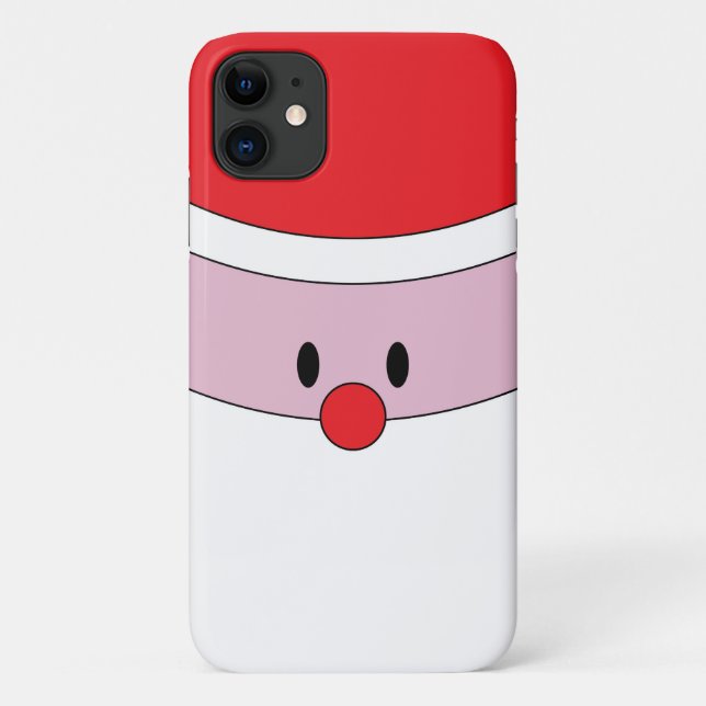 Cute Santa Claus Case-Mate iPhone Case (Back)
