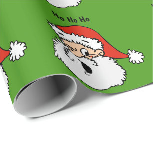 Cute Santa Claus Christmas Wrapping Paper