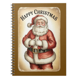 Cute Santa Claus Christmas Writing Book
