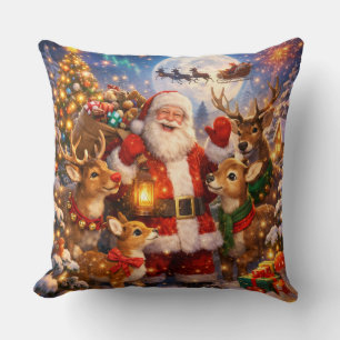 Cute Santa Claus Cushion