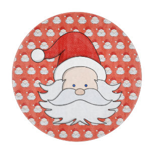 Cute Santa Claus Cutting Board