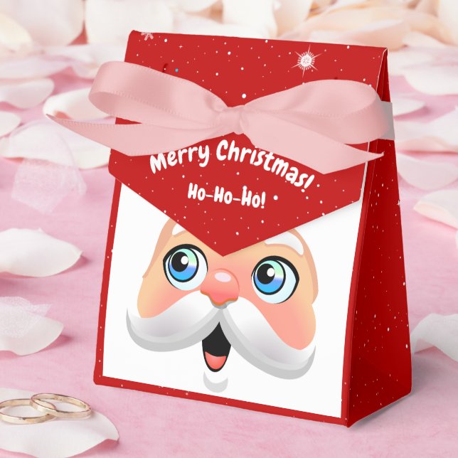 Cute Santa Claus Favour Box (Wedding)
