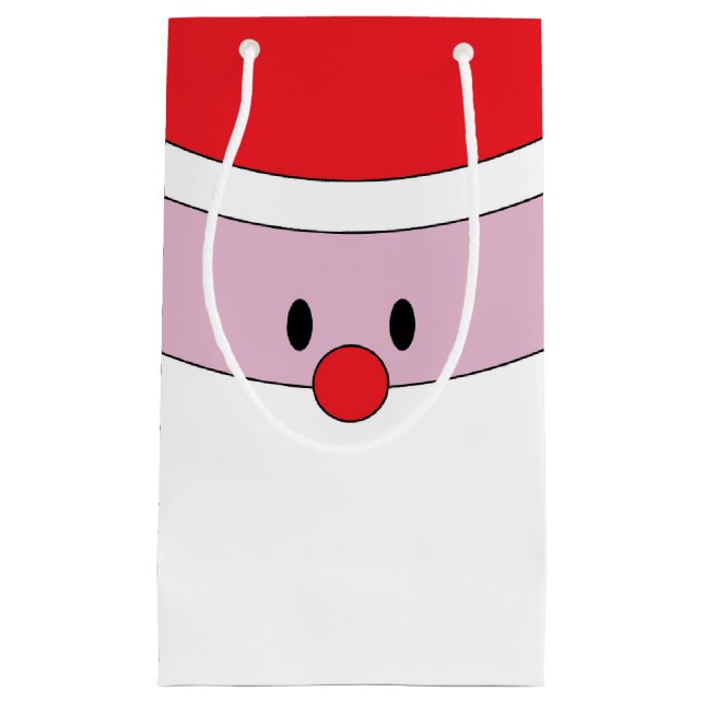 Cute Santa Claus Gift Bag (Front)