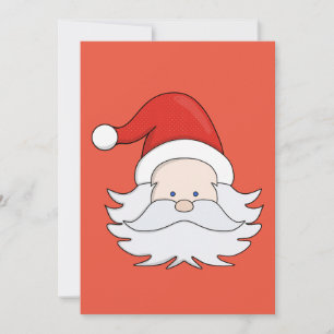 Cute Santa Claus Invitation