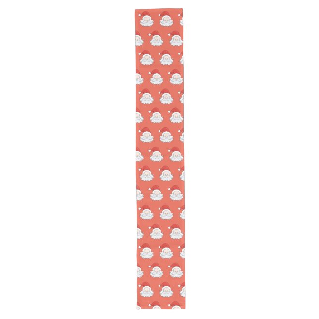 Cute Santa Claus Long Table Runner (Front)