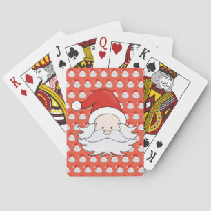 Cute Santa Claus Playing Cards