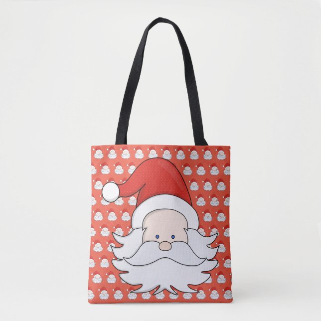 Cute Santa Claus Tote Bag (Front)