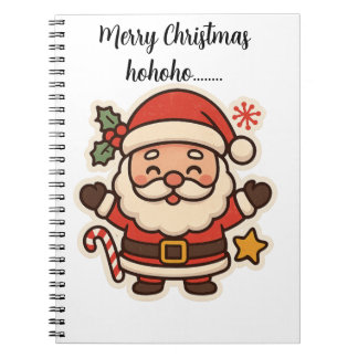 Cute Santa diary Notebook