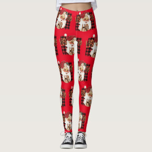 Cute Santa Leggings