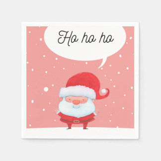 cute santa paper napkins by dreamlikeachildstore