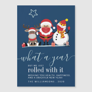 Cute Santa Reindeer Snowman 2020 Christmas Script
