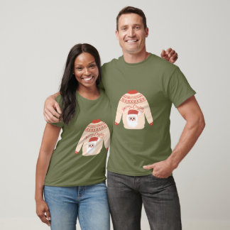Cute Santa Ugly Christmas Sweater Unisex T-shirt