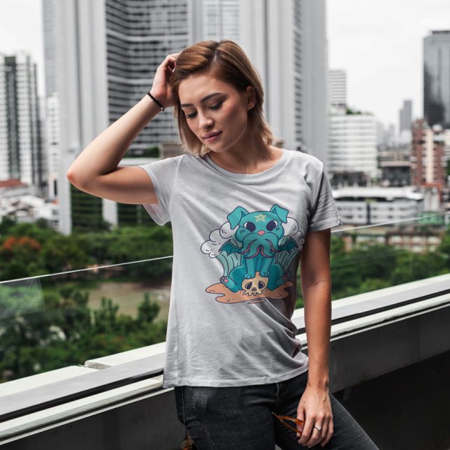 Cute Satanic Monster Dog T-Shirt (Creator Uploaded)