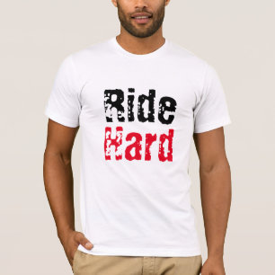 Cute Sayings, Quotes Tee, Ride Hard Spinning  T-Shirt