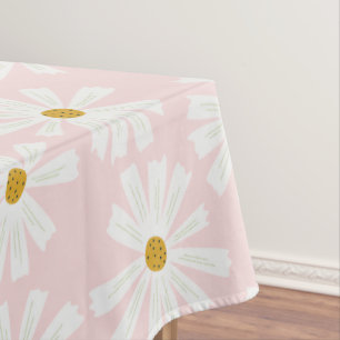 Cute Scandi Daisy  Tablecloth