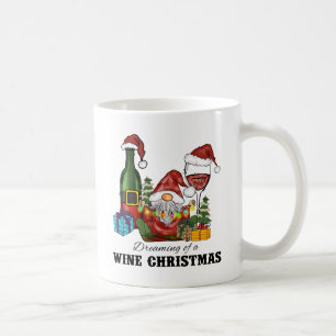 Cute Scandinavian Gnome Holiday Design Coffee Mug