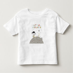 Cute Scandinavian Little Explorer   Toddler T-Shirt