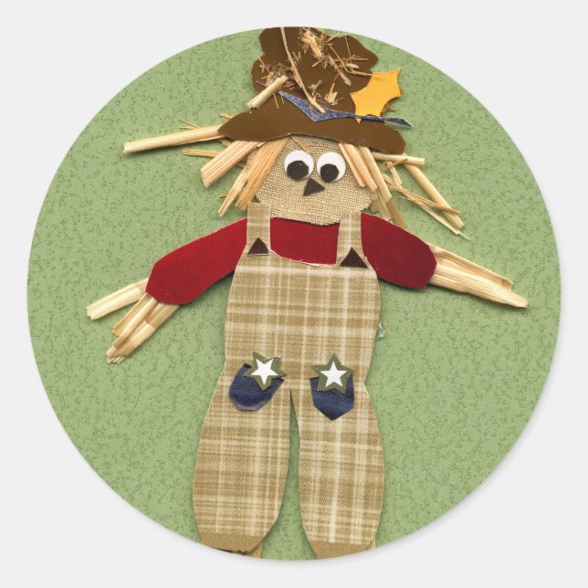 Cute Scarecrow Stickers (Front)