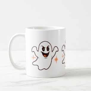 Cute Scary Ghost Fun Coffee Mug