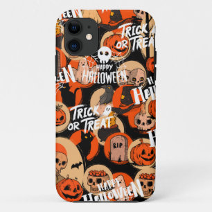  Cute & Scary Halloween Spooky vibes  iPhone 11 Case