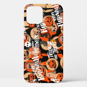  Cute & Scary Halloween Spooky vibes  iPhone 12 Case