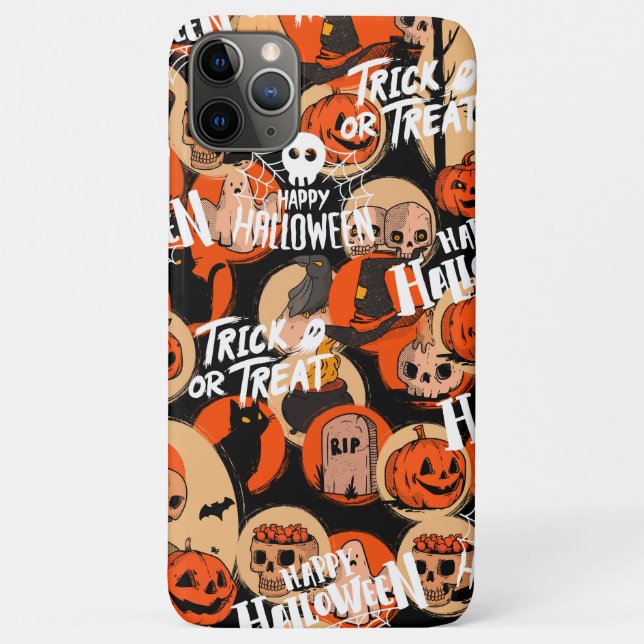  Cute & Scary Halloween Spooky vibes  Case-Mate iPhone Case (Back)