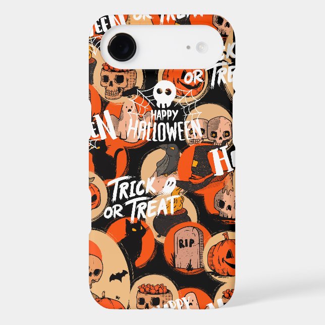  Cute & Scary Halloween Spooky vibes  Case-Mate iPhone Case (Back)