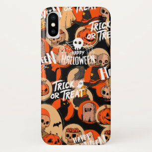  Cute & Scary Halloween Spooky vibes  iPhone X Case
