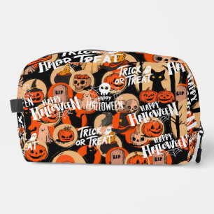 Cute & Scary Halloween Spooky vibes Dopp Kit