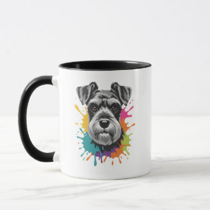 Cute Schnauzer Dog Lover Mug